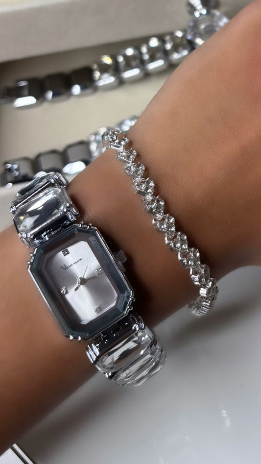 Montre CRYSTAL [silver]
